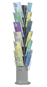Details zu drehbarer Prospektst�nder "TowerZip"