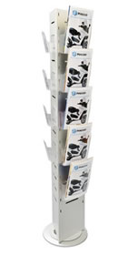 Details zu drehbarer Prospektst�nder "TowerZip Magic"
