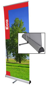 Details zu Rollup-Display "Eco" inkl. Bannerdruck