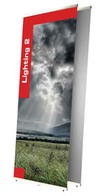 Details zu Bannerdisplay-Ersatzbahn "Lightning Double"