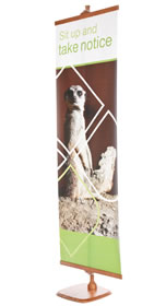 Details zu Bannerdisplay "Logik T" inkl. Bannerdruck