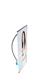 Details zu Bannerdisplay "Mini-L-Banner" inkl. Bannerdruck