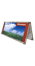 Details zu Outdoor-Bannersystem "Monsoon"
