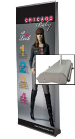 Details zu Rollup-Display "Orient2" Double inkl. Bannerdruck