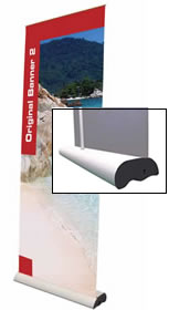 Details zu Rollup-Display "Original2" inkl. Bannerdruck