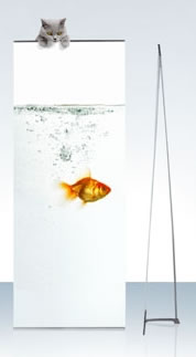 Bannerdisplay-System "4 Screen Classic" (Bannerdisplay-Systeme)