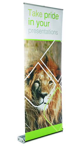 Rollup-Display "Cruz" inkl. Bannerdruck (Rollups)