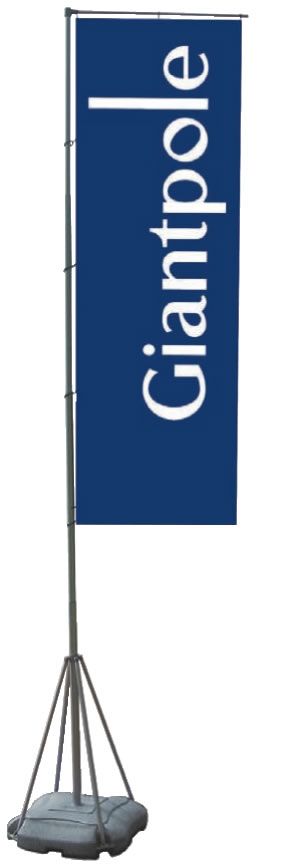 Giantpole 5,4m (mobile Fahnenmasten)