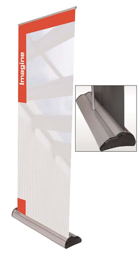 Rollup-Banner "Imagine" Ersatzbahn (Rolldisplay-Ersatzgrafikbahnen)