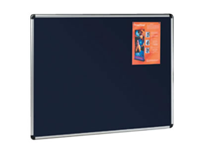 Notiz-Board, glatt-wei� (Rahmen und Plakatstaender)