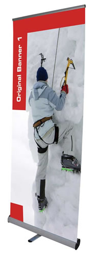 Rollup-Banner "Original1" Ersatzbahn (Rolldisplay-Ersatzgrafikbahnen)
