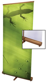 Details zu Rollup-Display "Logik" inkl. Bannerdruck