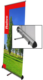 Details zu Rollup-Banner "Rollow" Ersatzbahn