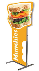 Details zu Plattenhalter "Signal" Figur inkl. Plattendruck