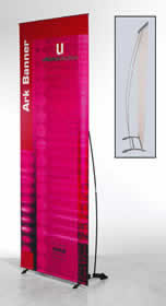 Details zu Bannerdisplay-Ersatzbahn "Ark" inkl. Druck
