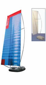 Details zu Outdoor-Bannerdisplay-Ersatzbahn "Storm" inkl. Druck