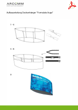 Aufbau Deckenhänger "Formulate Auge"