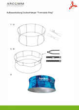 Aufbau Deckenhänger "Formulate Ring"