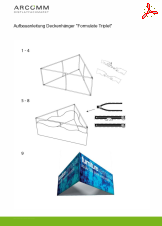 Aufbau Deckenhänger "Formulate Triplet"