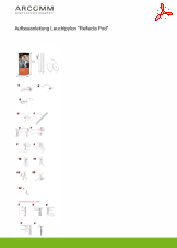 Aufbau Leuchtpylon "Reflecta Pod"