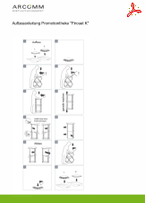 Aufbau Promotiontheke "Pirouet K"