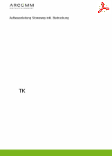 Aufbau Stowaway inkl. Bedruckung