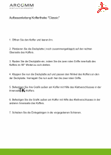 Aufbau Theke "LED Classic"