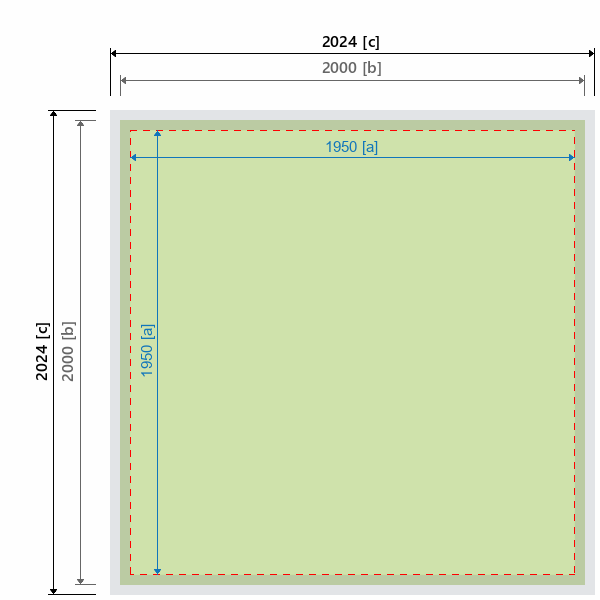 Grafikmasse f&uuml;r 530304 Leuchtdisplay "Illumigo"  :