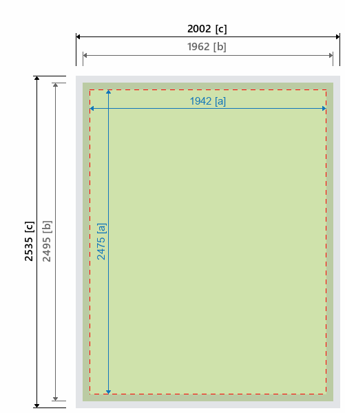 Grafikmasse f&uuml;r 202410 Messewand "Lightframe" :